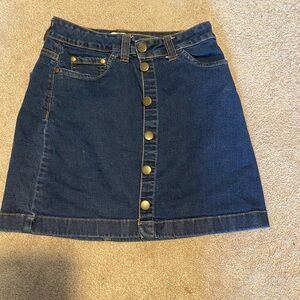 Denim skirt